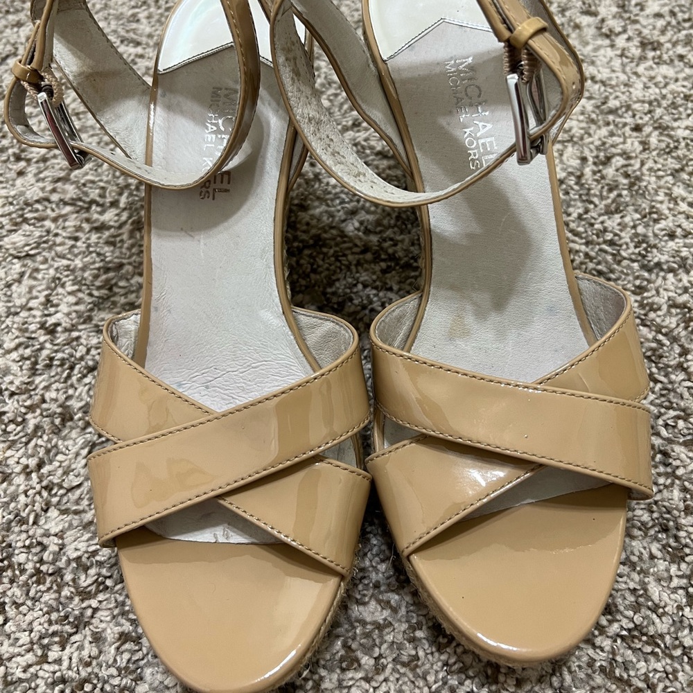 Michael Kors Wedge Espadrille Sandals
